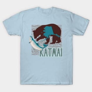 Katmai National Park. Home of the Very Fattest Bears T-Shirt